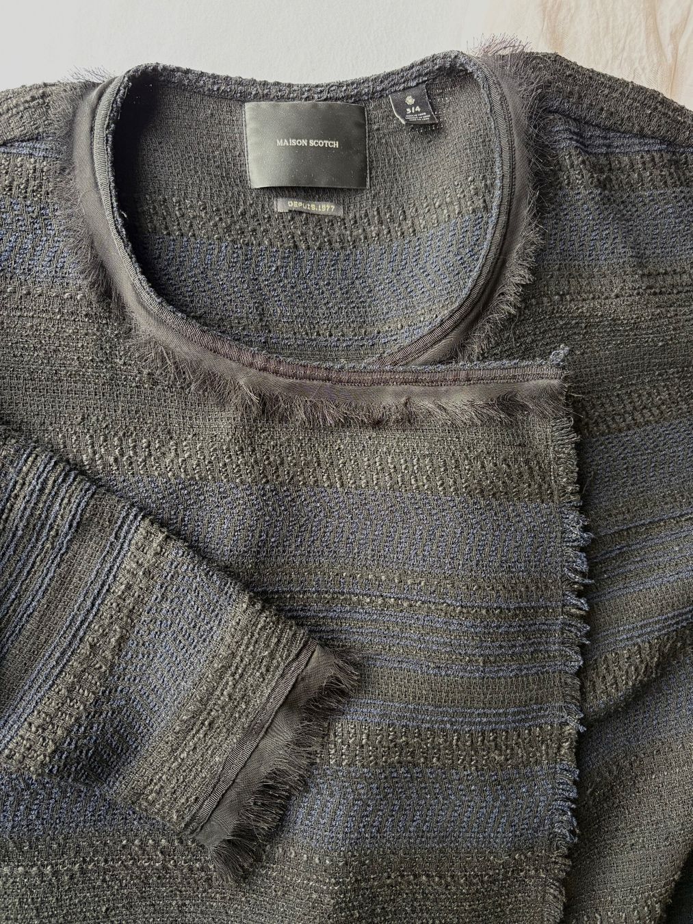 Maison Scotch Jacken: Maison Scotch Strickjacke. Schwarz. Neu – Neu (gemäss Beschreibung) aus Oetwil an der limmat von Sual