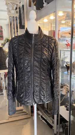 Escada Sport Lederjacke, Schwarz, Top Zustand, Grösse 38