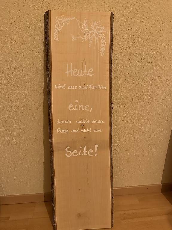Tutte le decorazioni: Rustikale Hochzeitsschilder mit Tafelfarbe – Usato da Siebnen venduto da jen_jvz7 4