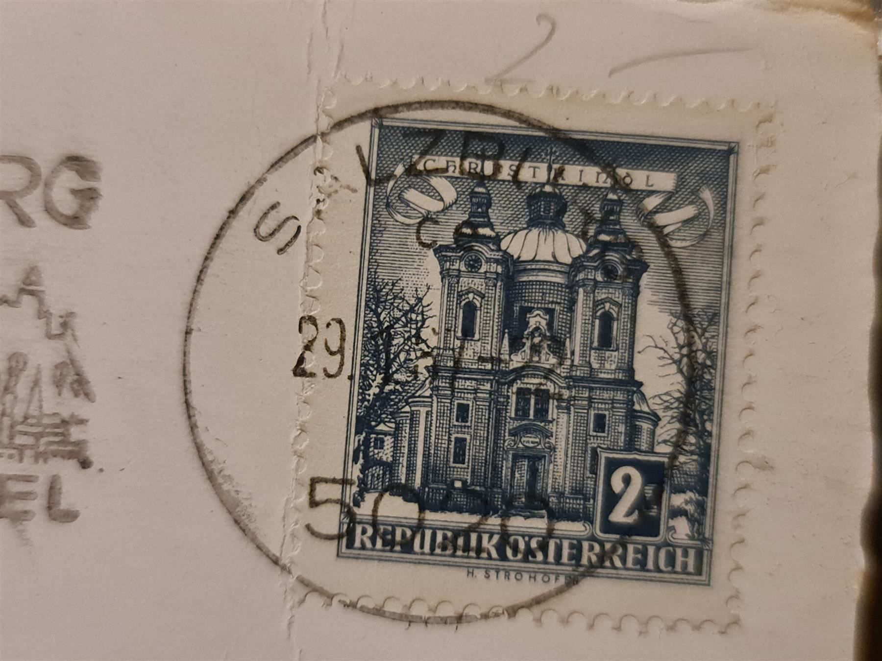 Cartoline postali: Ansichtskarte Salzburg Österreich – Usato da Dintikon venduto da Vexi 1