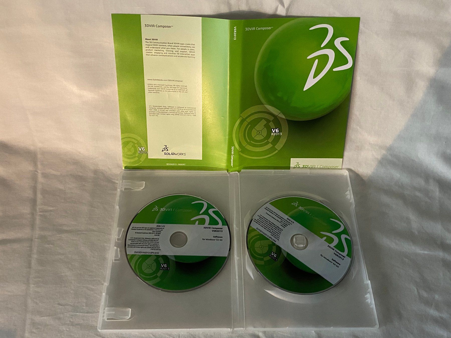 Software: 3DVia Composer V6 R2012x und R2013 – Usato da Langwiesen venduto da Restposten-24 3
