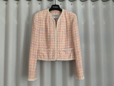 Chanel Vintage Jacke Rosa Gr. 38/S
