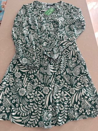 🌿 KIABI Midikleid mit Blumen & Paisley | Gr. M | Neu
