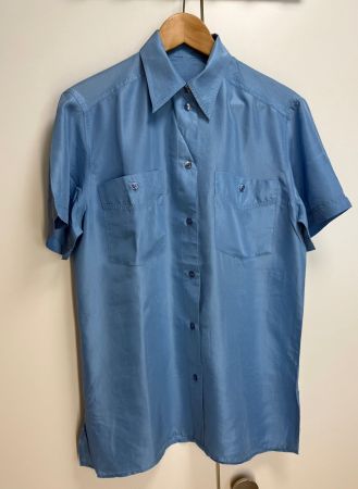 Damenbluse Gr. M - 100% Seide