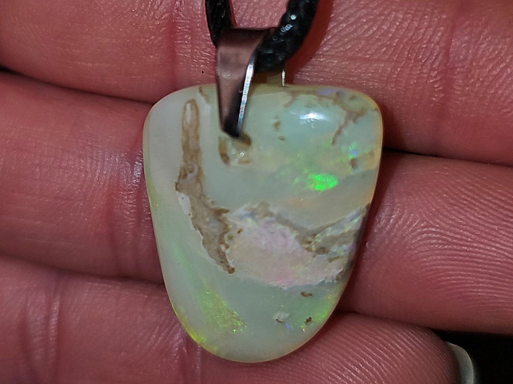 Edelsteine: Natürlicher australischer Boulder Opal Anhänger – Neu und originalverpackt aus Uerkheim von Winwinner 4