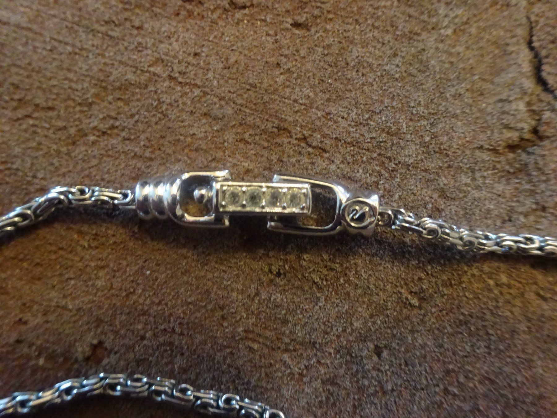Catenine: Kette hellblauer Kristall / SWAROVSKI – Usato da Esslingen venduto da FetteSchnecke 6