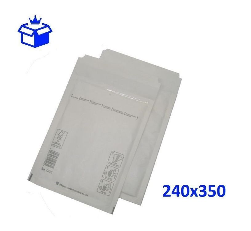 GORGECRAFT 100 Stück Luftpolstertaschen 14x20cm - Durchsichtige Verpackungsbeutel Für Versand & Umzug