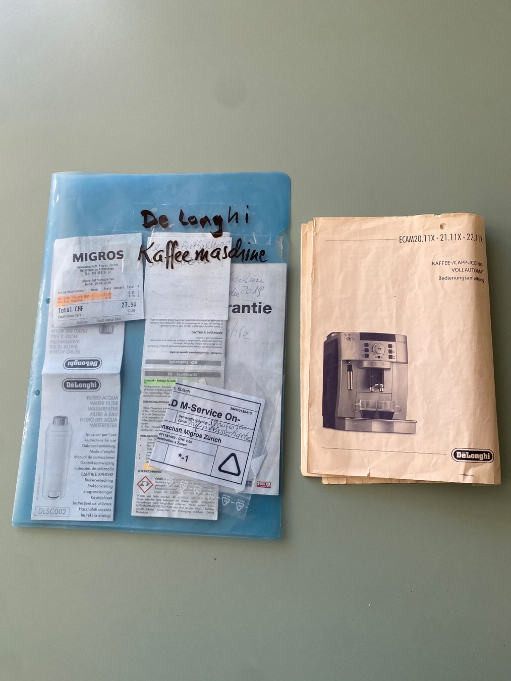 De'Longhi Macchine per caffè & Macchine per espresso: Kaffeevollautomat De Longhi Magnifica S – Usato da Zürich venduto da echt01 2