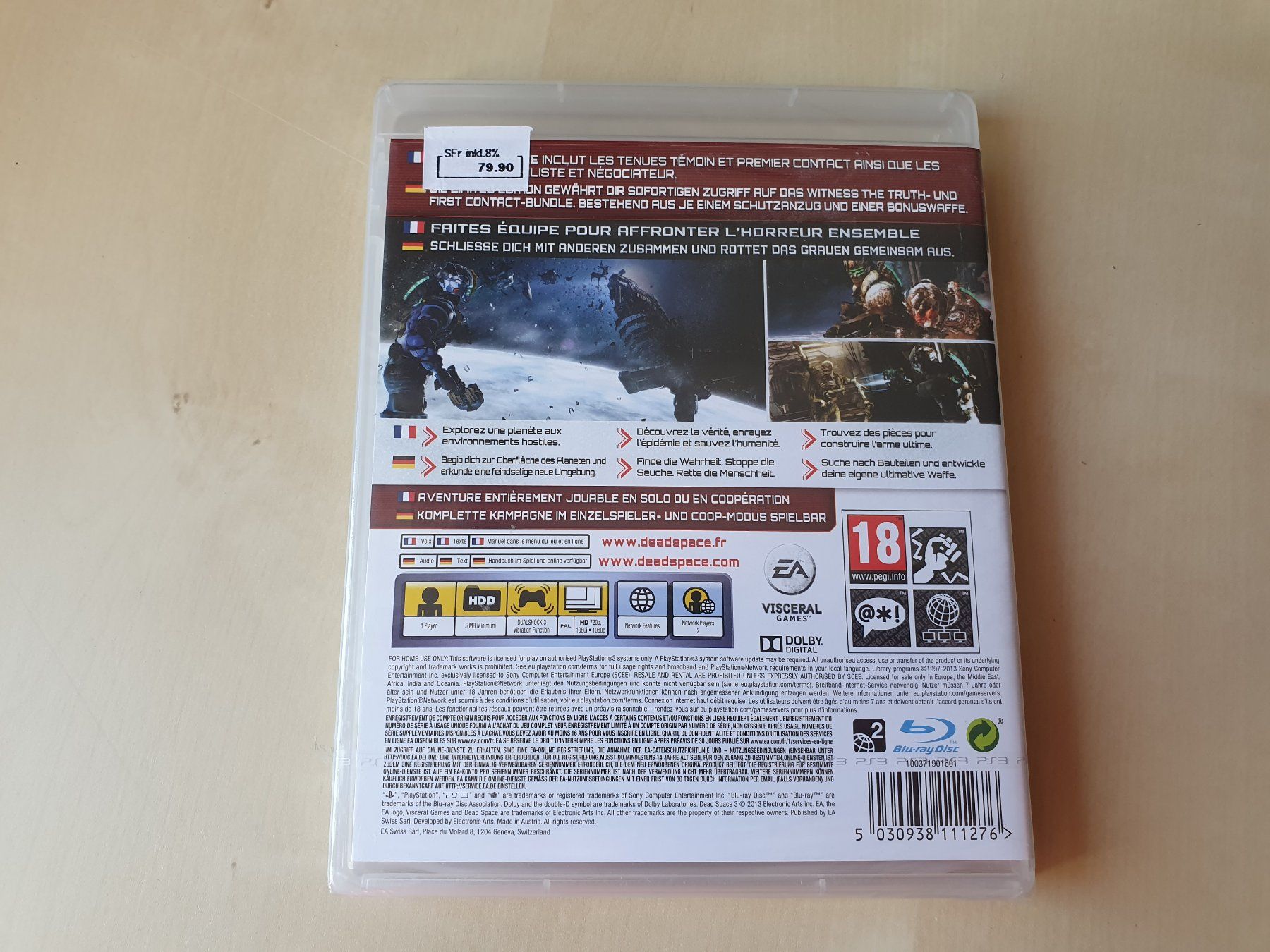 Sony Spiele: Dead Space 3 neu und ovp – Neu und originalverpackt aus Stansstad von collectorsshop 1