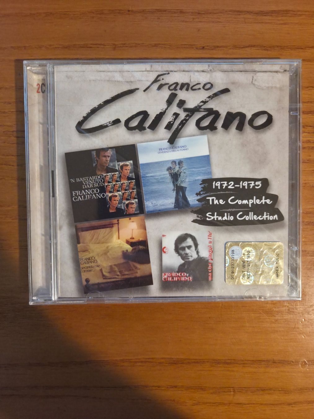 CD: 2-CD: Franco Califano | The Complete Studio Collection – Nuovo e nell'imballaggio originale da Aldesago venduto da lusuardi