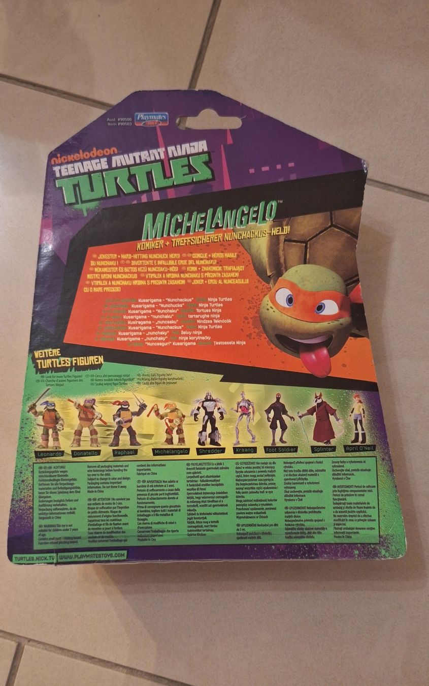 Figuren: Teenage Mutant Ninja Turtles - Michelangelo – Neu und originalverpackt aus Richterswil von uscars 1