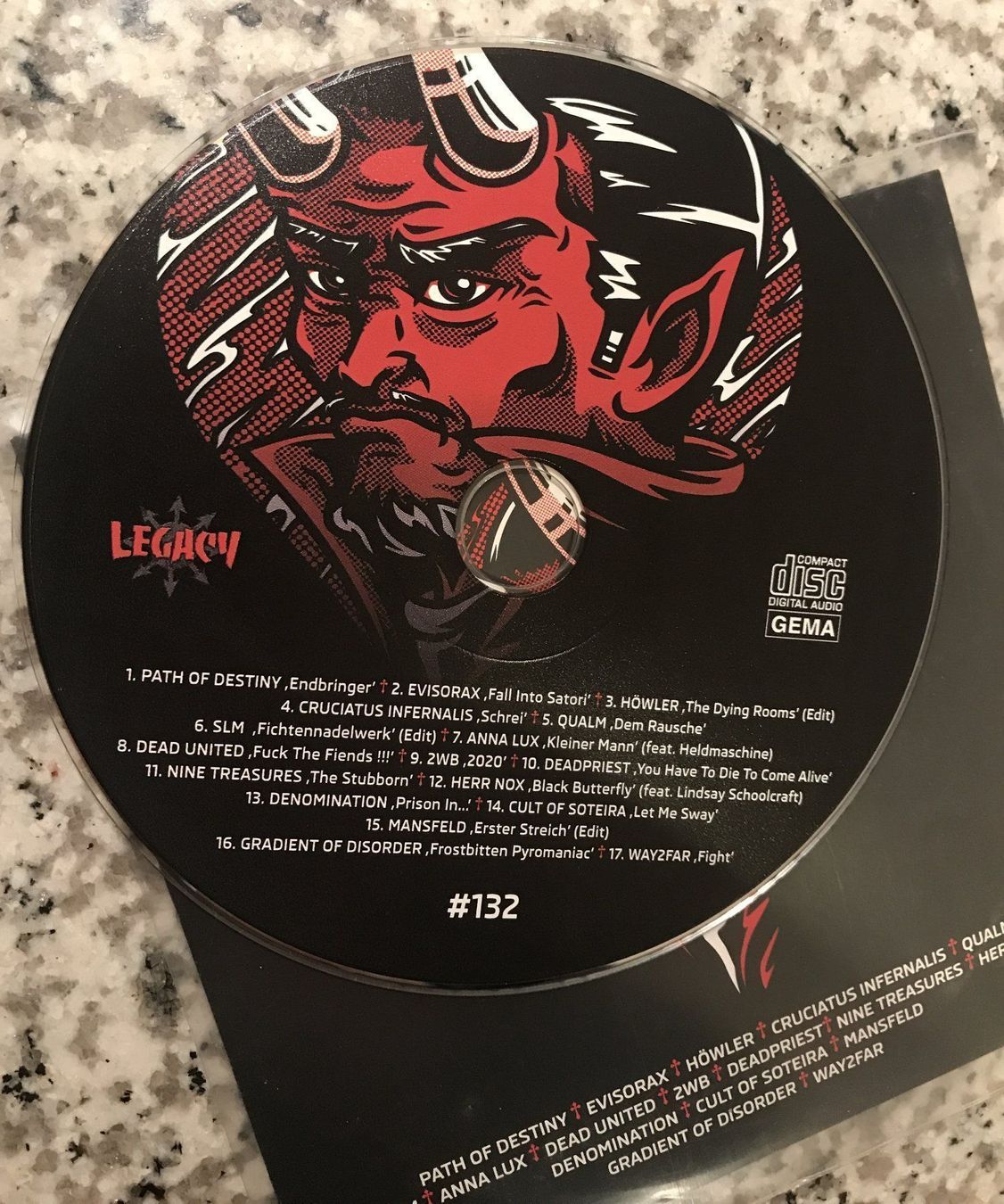 CD: CD- Legacy Heftbeilage 2021 Ausgabe 3 – Usato da Guntershausen venduto da Gloominati 2