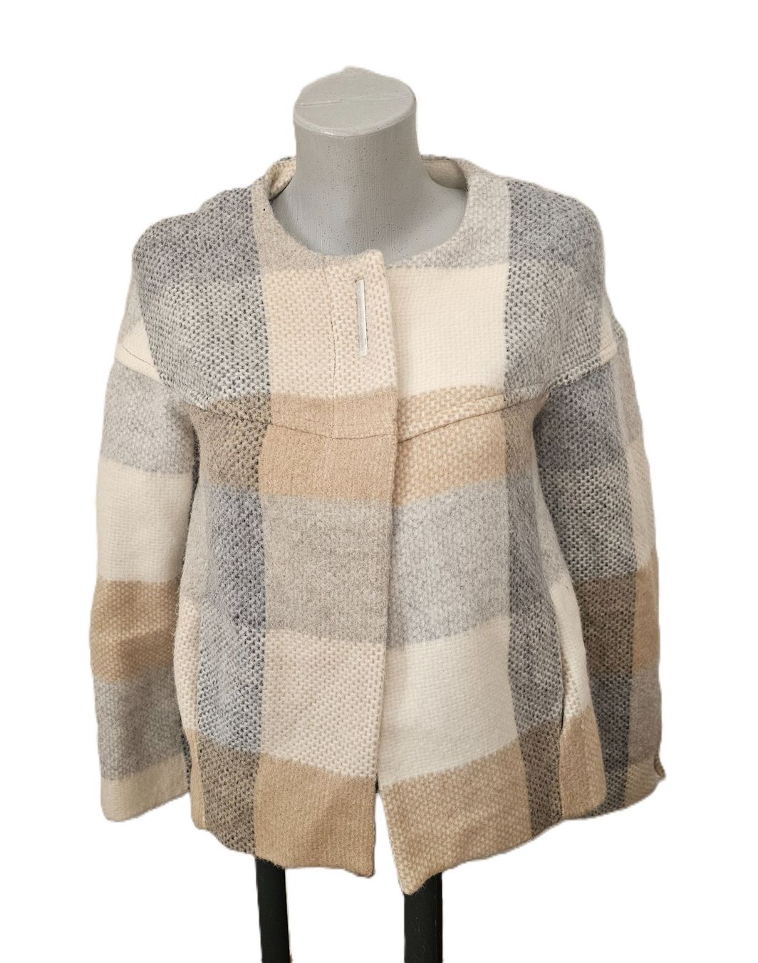 Zara Giacche: ZARA Basic leichte Jacke mit Wolle Gr. S – Usato da Füllinsdorf venduto da Sunnebliemli7 1