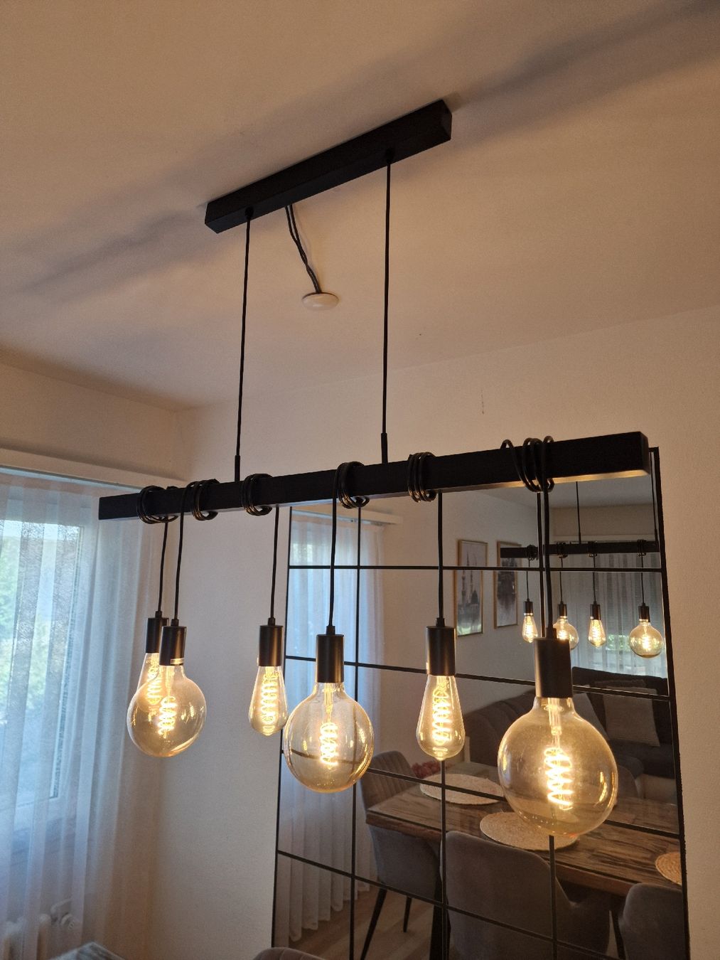Lampadari & plafoniere: Hängeleuchte schwarz 6-flammig – Usato da Niederwangen BE venduto da Hawwa77 1