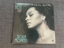 DIANA ROSS: STOLEN MOMENTS (LIVE)*LASERDISC*RARE JAZZ/BLUES*