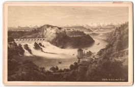 Fotografie Schaffhausen Blick auf den Rh