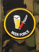 Abzeichen Badge Patch BEER Force Bier TAZ 90 Armee Militär