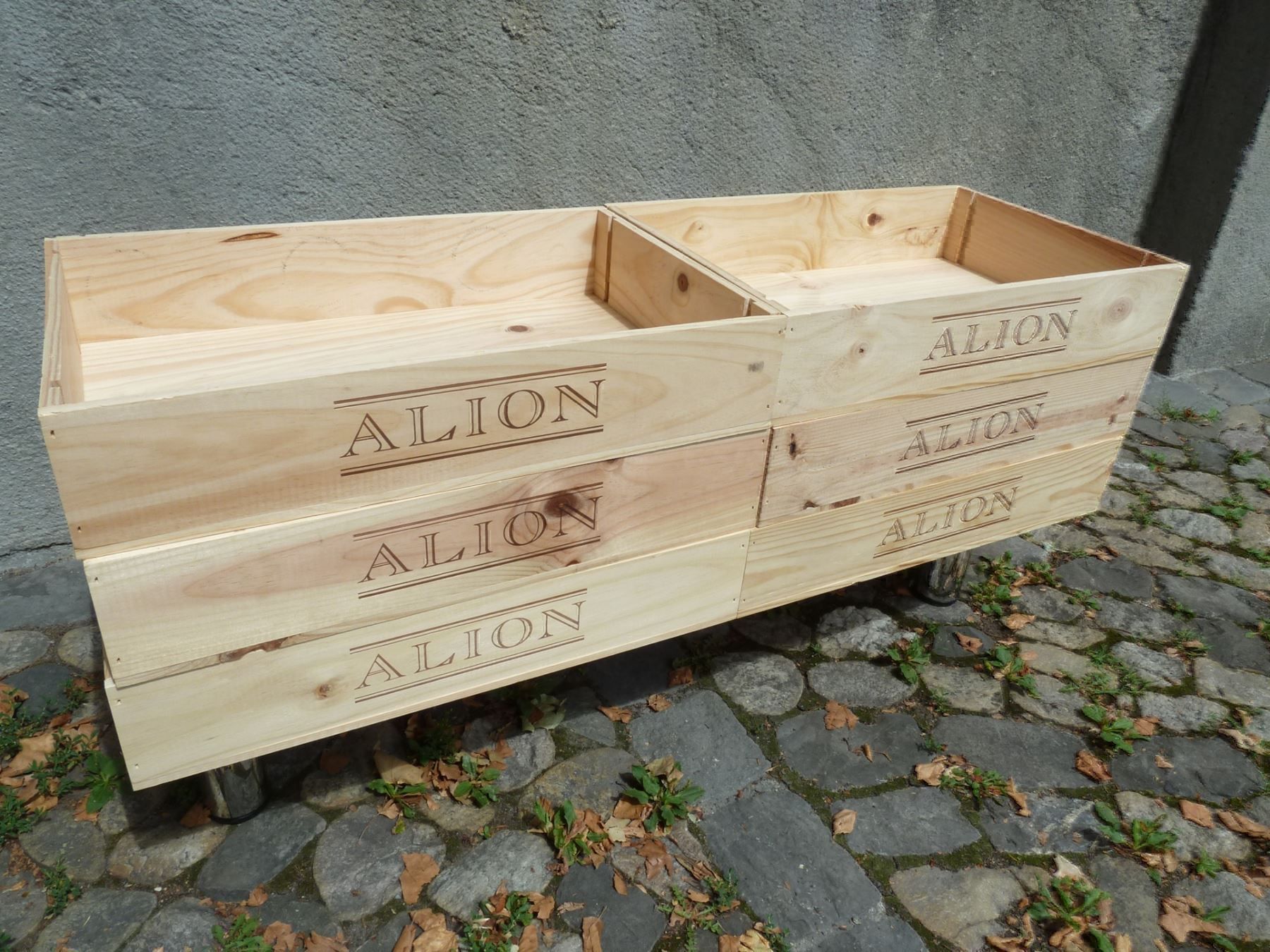 Altro: 1 Stk. flache Weinkiste – Usato da Zürich venduto da atlantis77 3