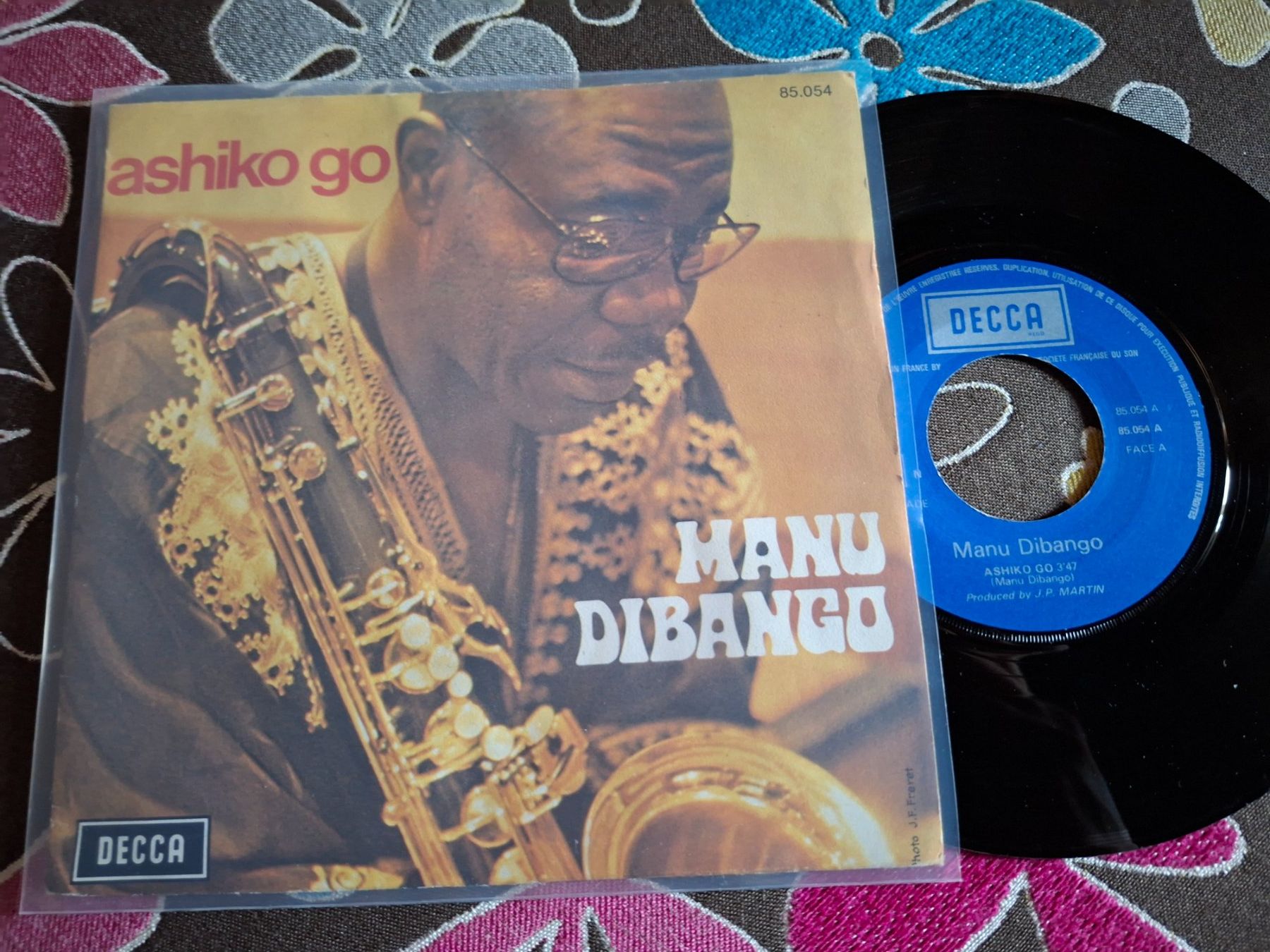 Dischi in vinile: Single 7'' Manu Dibango – Usato da Burg AG venduto da ..machine_rec..
