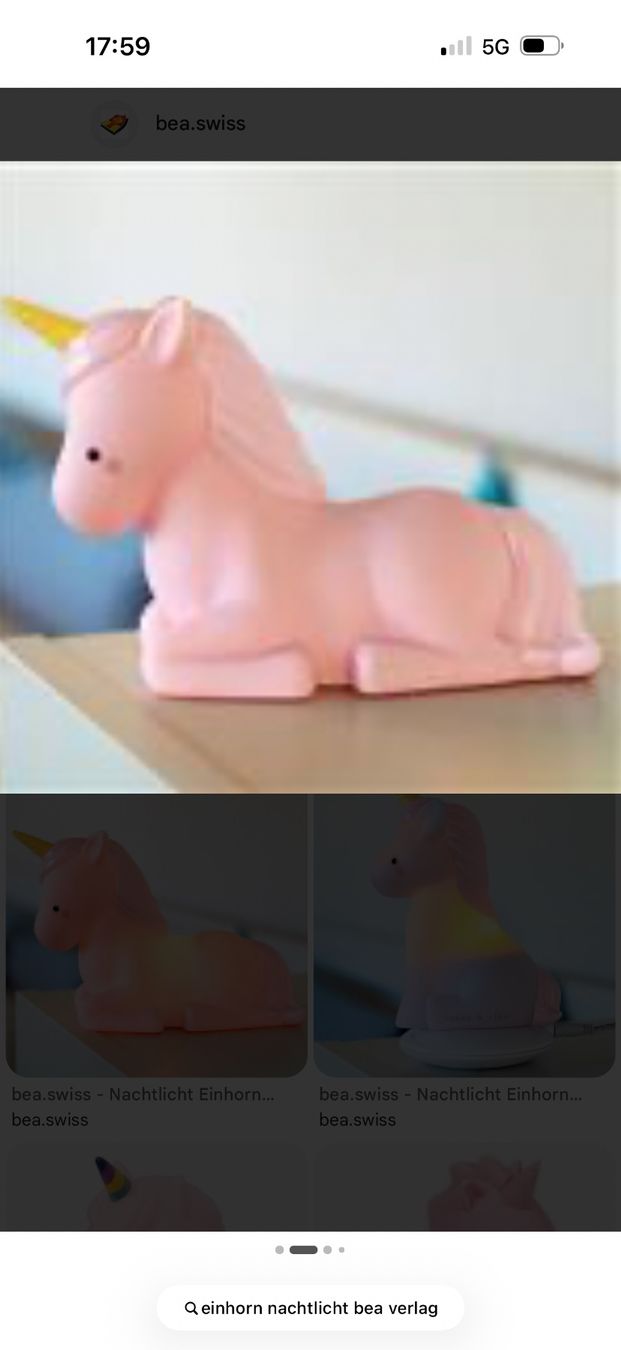 Lampade: Nachtlicht einhorn – Nuovo (secondo la descrizione) da Rupperswil venduto da ConradD