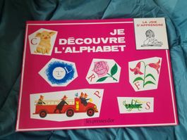 Livre pour enfants Je découvre l'alphabet, 1975, bon état