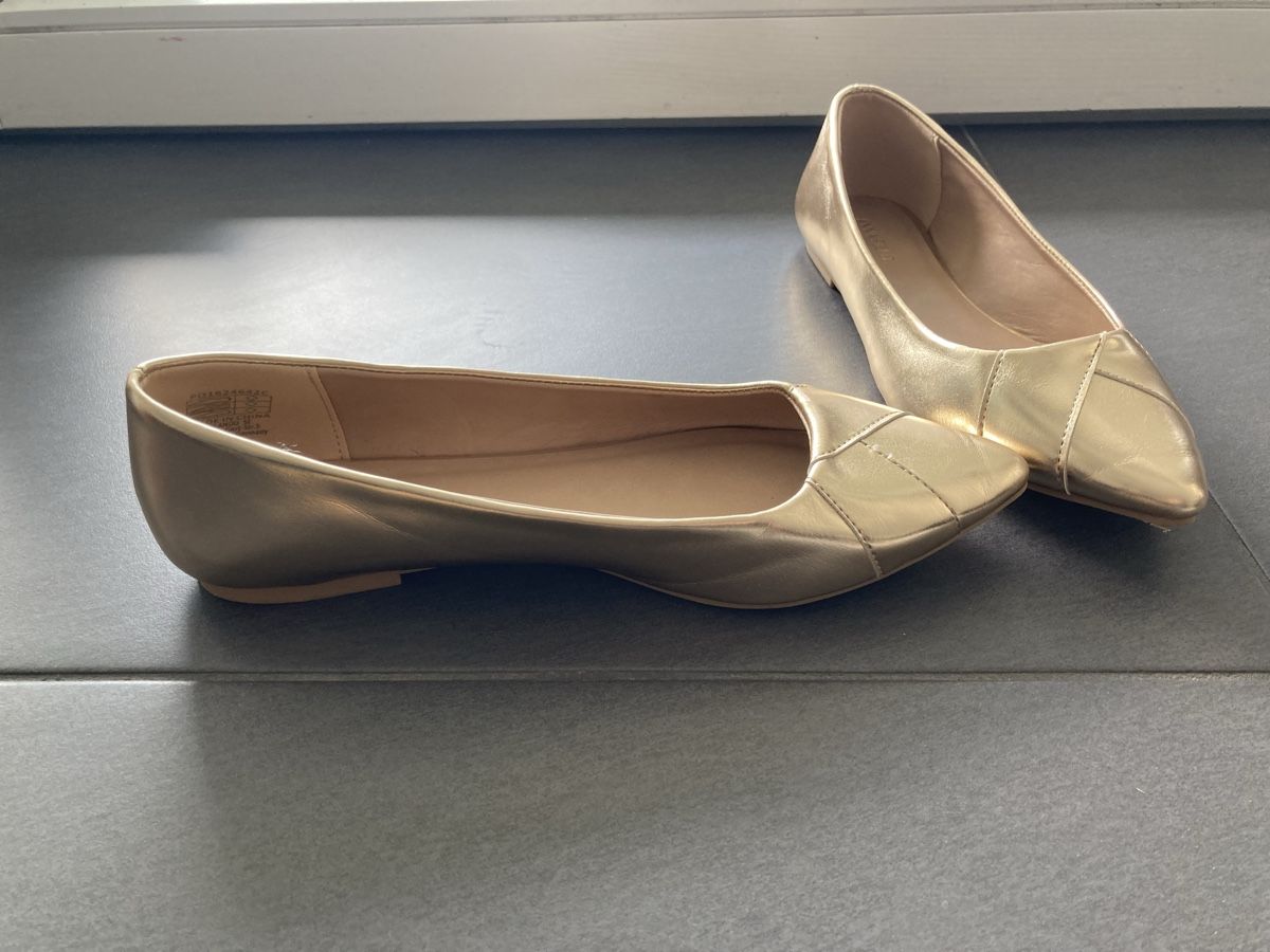 Anna Field Damenschuhe: Ballerines dorées Anna Field, 39 – Neu (gemäss Beschreibung) aus Bremgarten b. Bern von nathalie83 2