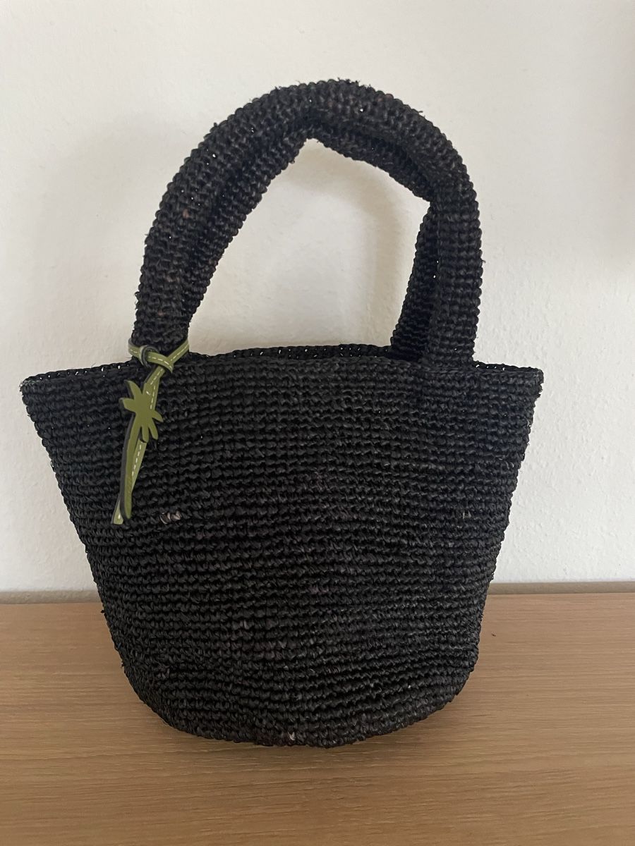 Taschen für Damen: Manebi black Raffia  bag medium size – Neu (gemäss Beschreibung) aus zürich von Ildiavolovesteprada 3
