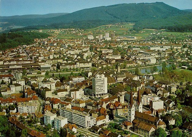 Cartoline postali: OLTEN Flugaufnahme – Nuovo (secondo la descrizione) da Jona venduto da philajona