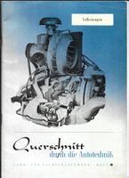 Volkswagen - Querschnitt durch die Autotechnik Heft 6 1955