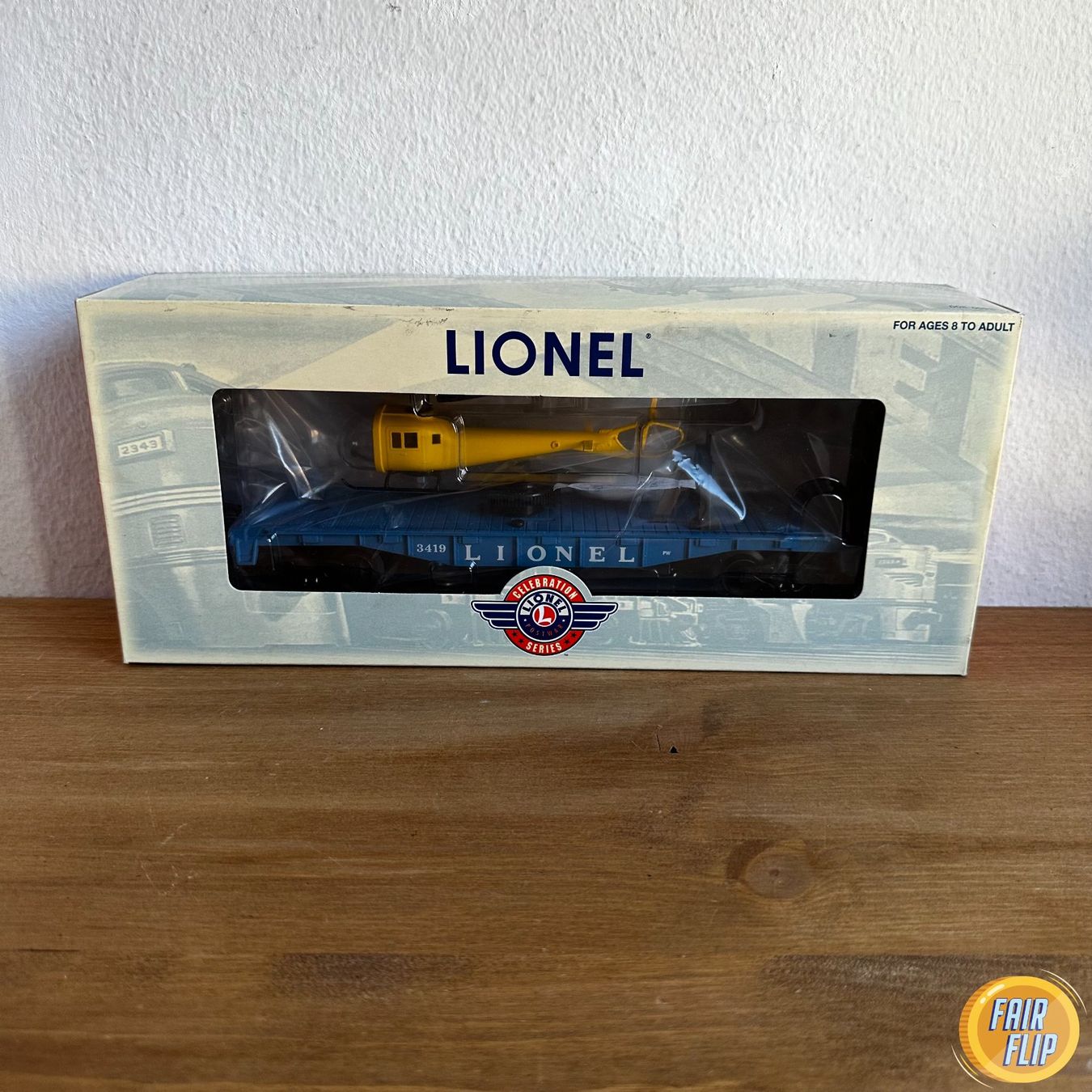 Lionel Modellini di ferrovie: 6-29827 Lionel 3419 Helicopter Launch Car – Nuovo e nell'imballaggio originale da Luzern venduto da fairflip 1