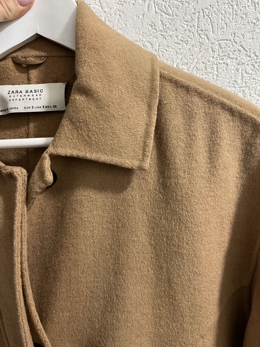 Zara Cappotti: Manteau Zara taille S brun camel – Usato da Hauterive NE venduto da Lipal 5