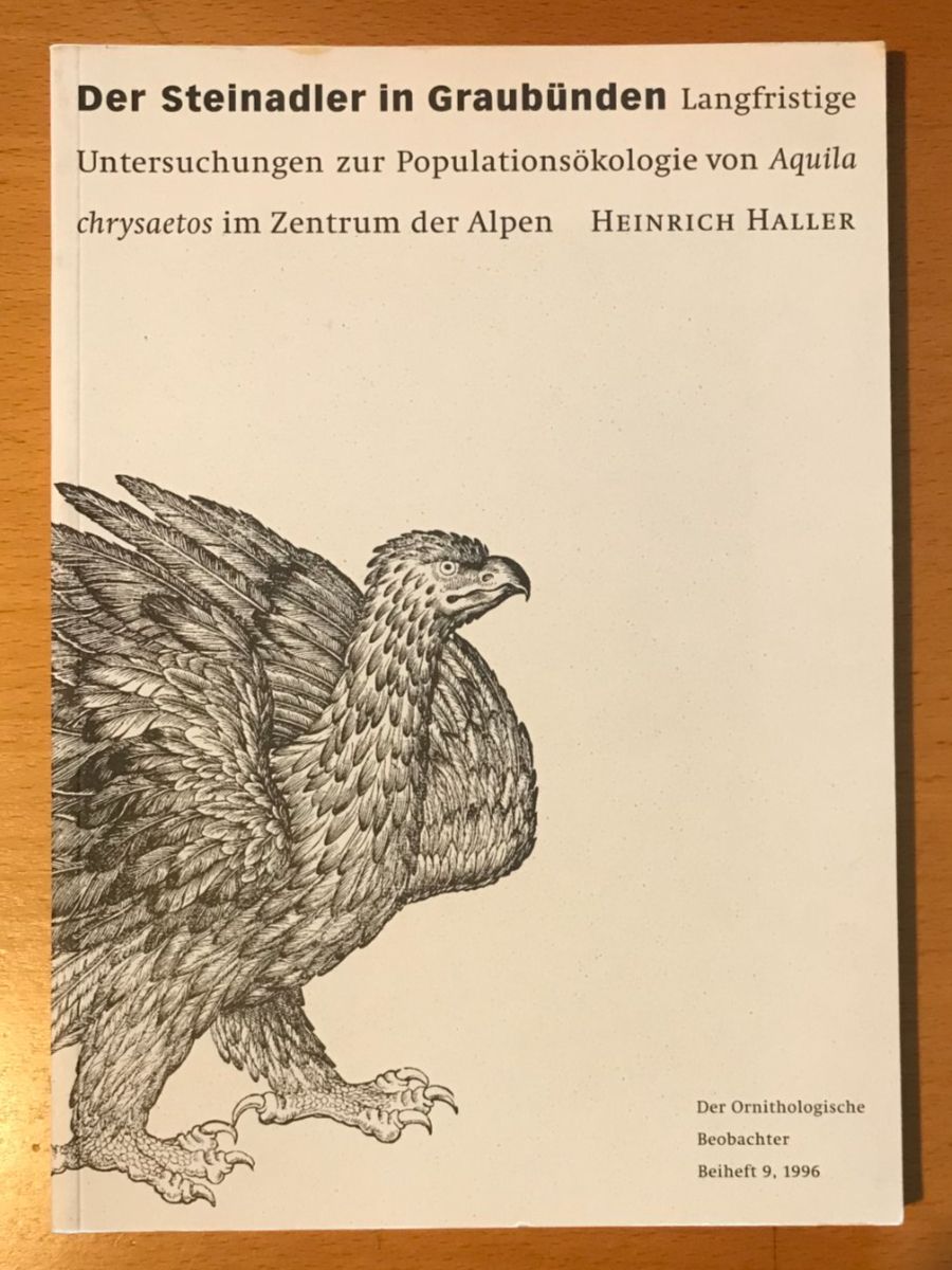 Libri: Der Steinadler in Graubünden – Usato da Luzern venduto da mey_s13