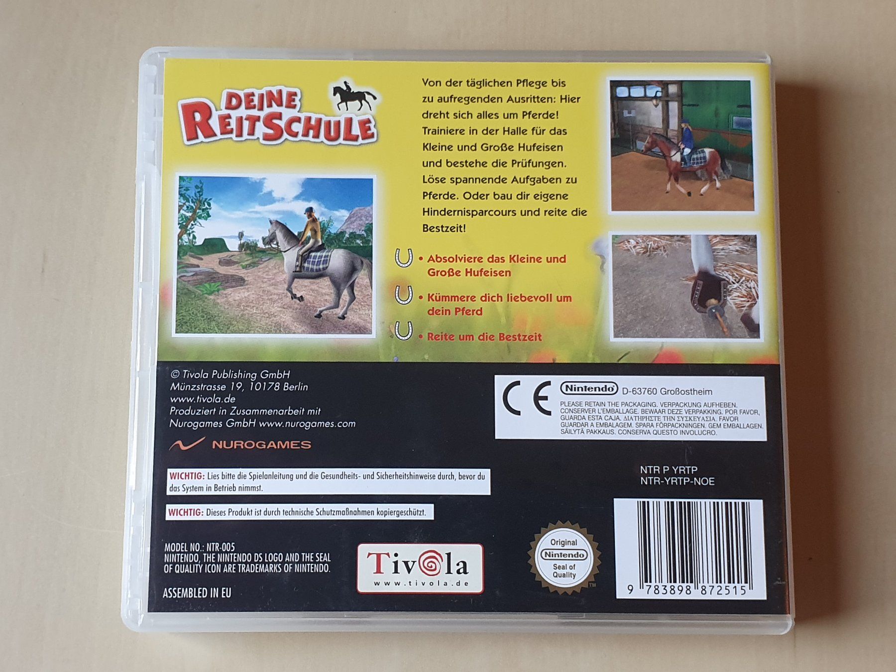 Nintendo Spiele: deine Reitschule – Gebraucht aus Stansstad von collectorsshop 1