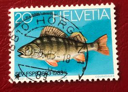 CH Briefmarken Stempelt Horgen
