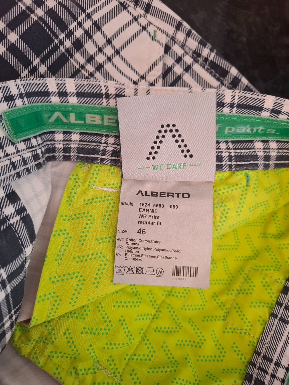 Pantaloni: Alberto Golfshorts 46 – Usato da Freienstein venduto da Flyfish3 4