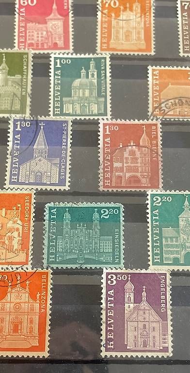 Tous les timbres: Schweizer Briefmarken  – D'occasion à Buchs AG par fpatricia 3