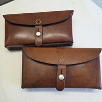 Militär 2x Ledertaschen J. Hanni +  Sellier