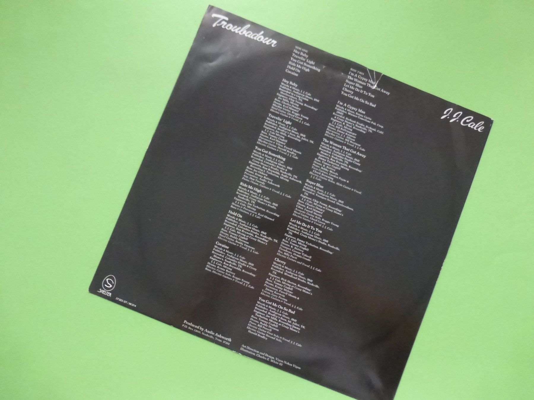 Dischi in vinile: J.J. Cale – Troubadour – Usato da Zürich venduto da Swiss57 2