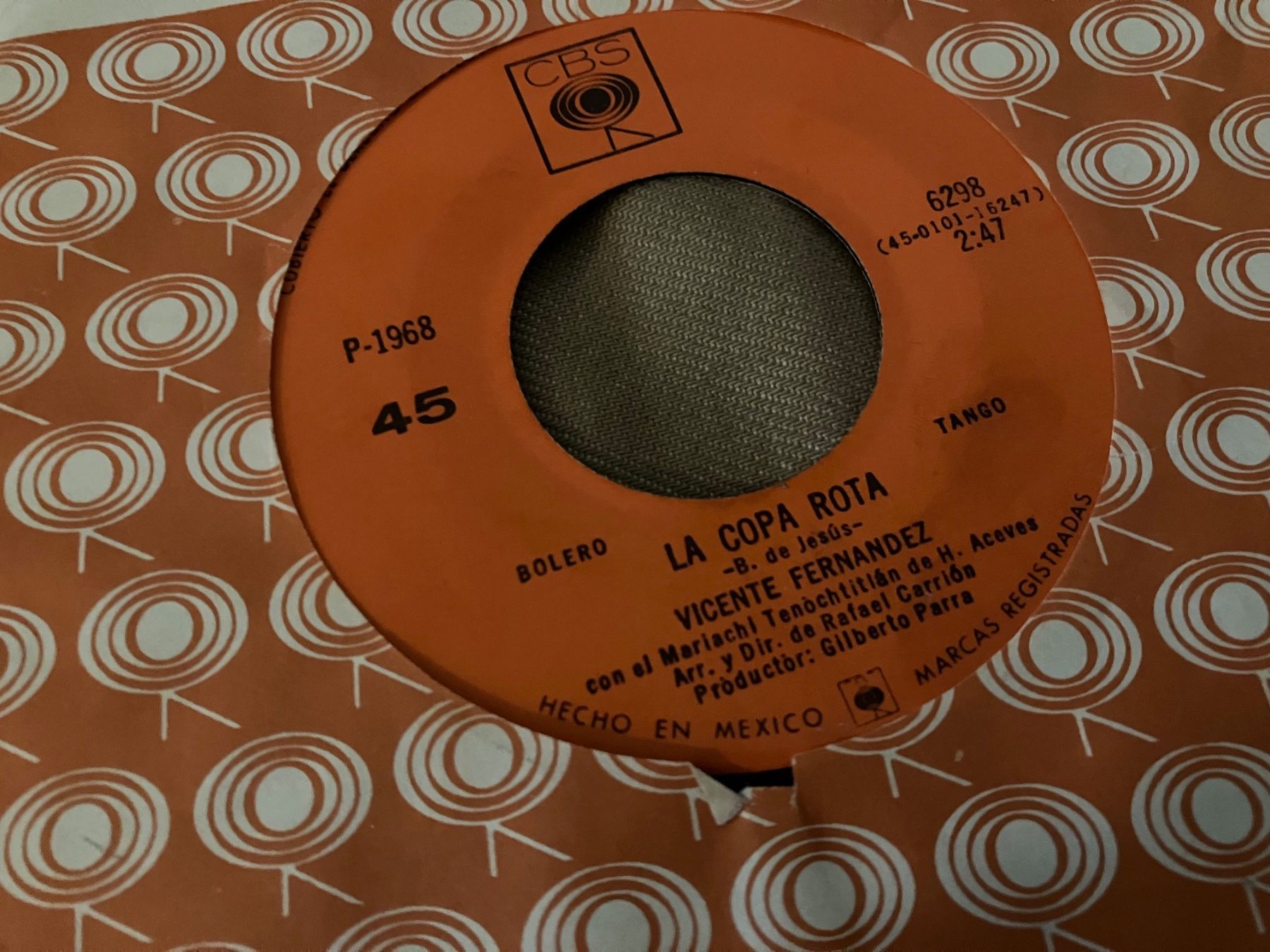 Dischi in vinile: Single Sammlung Mexico – Usato da Zürich venduto da Sophierecords 6