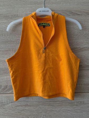 Top stylé orange