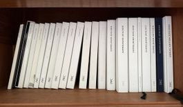 IWC Kataloge diverse Jahre von 1985 bis 2020