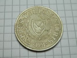 Zypern 10 Cent, 1991