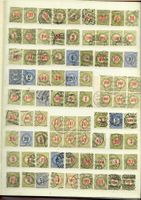1878-1938 Album Portomarken mit 10 Seiten.