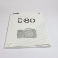 Nikon D80 Anleitung deutsch.