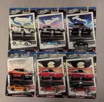 Hot Wheels - National Icons komplettes Set mit Chase
