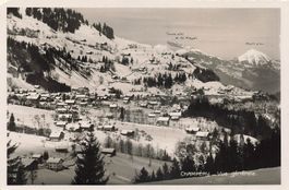 Champéry Vue Générale im Winter