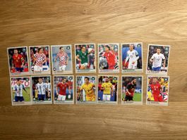 Panini Sticker Road to 2018 Russia 14 Stück