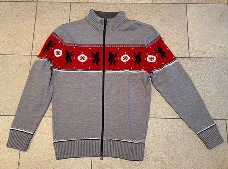 Merino-Pullover mit Appenzeller Bär