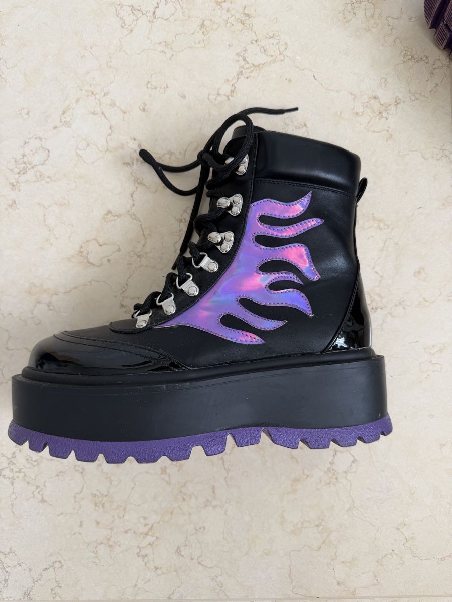 Scarpe da uomo: KOI Plattform Stiefel – Usato da Bern venduto da fabia28lt 1