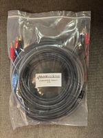 Lautsprecherkabel 3.5m mit Banana und Y Anschlüssen, Neu OVP